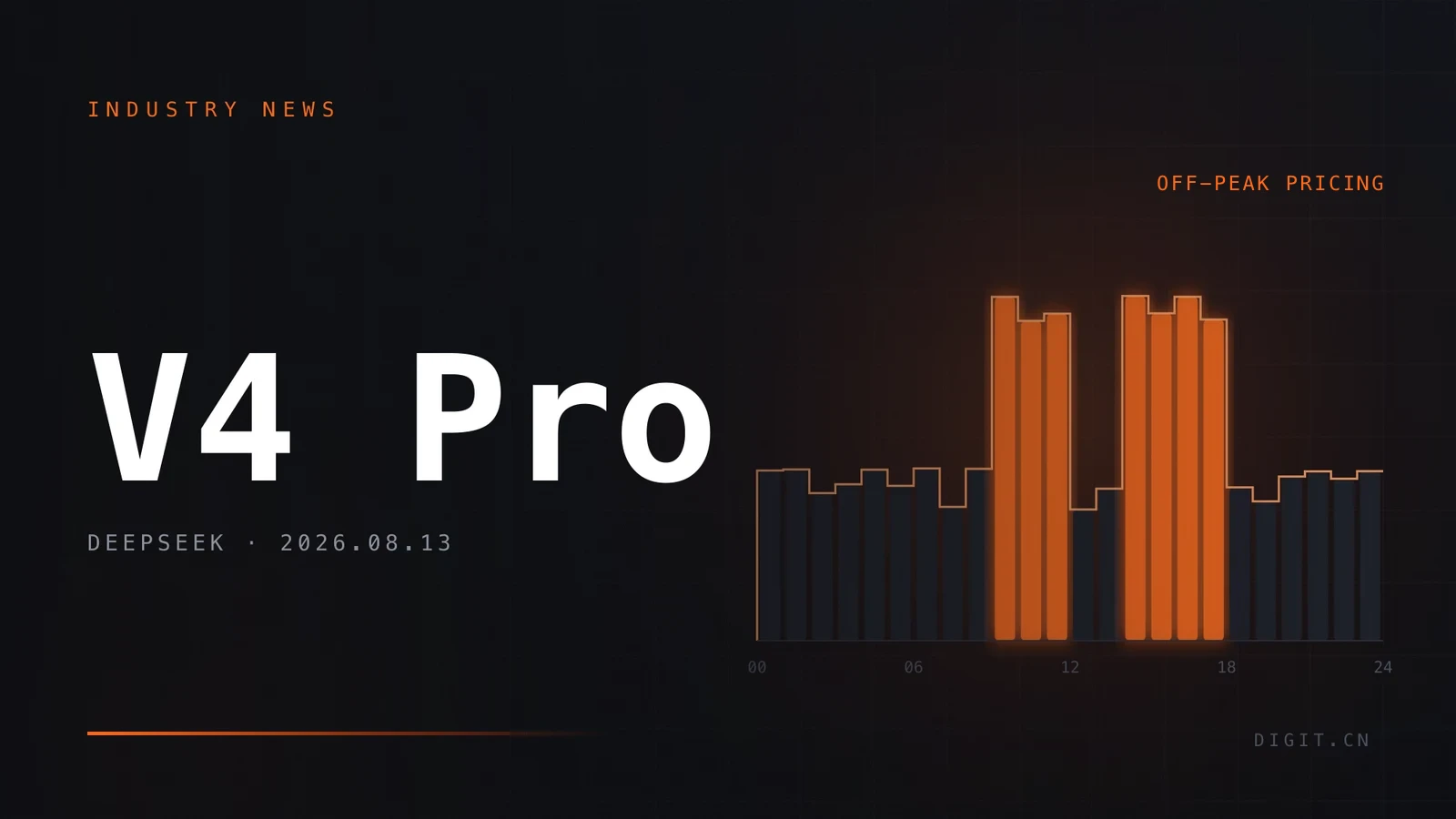 DeepSeek-V4-Pro 转入正式版，API 8 月 17 日改按峰谷计价
