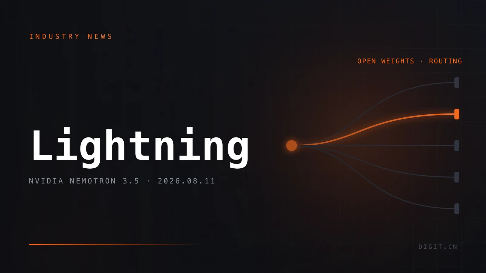 英伟达开源 Nemotron 3.5 Lightning,并推出模型路由库 NeMo Switchyard