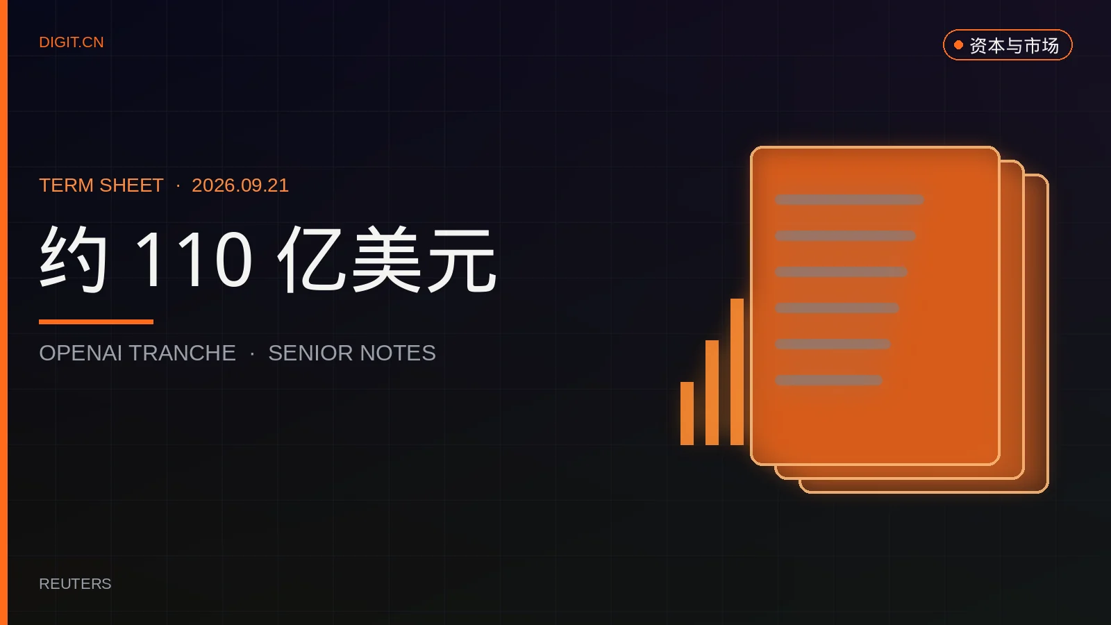 SoftBank 启动约 110 亿美元债，筹资 OpenAI 第三期